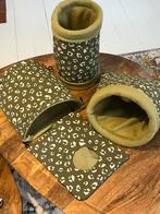 Handgemaakte set: tunnel slaapzak koepel hooizak! Ook los.., Dieren en Toebehoren, Knaagdieren en Konijnen | Toebehoren, Ophalen of Verzenden