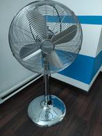 Chrome Statiefventilator - Zo Goed Als Nieuw, Ophalen, Zo goed als nieuw, Statiefventilator