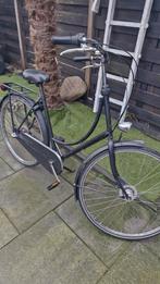 luxe Omafiets i.z.g.s. 55 cm, 53 tot 56 cm, Ophalen, Gebruikt, Handrem