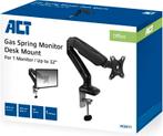 ACT AC8311 Monitorarm met gasveer, Computers en Software, Monitoren, Ophalen of Verzenden, Zo goed als nieuw