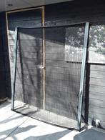 plissé hordeur zwart van luxaflex, Doe-het-zelf en Verbouw, Deuren en Horren, Ophalen, Gebruikt, 120 cm of meer, Hordeur