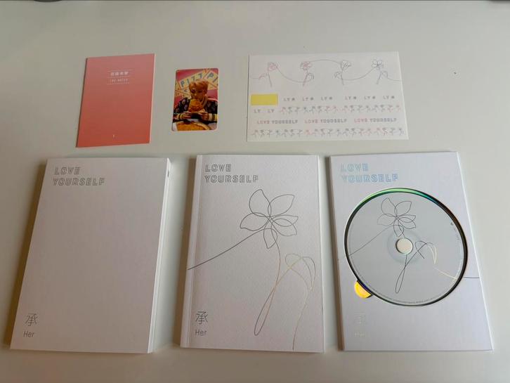BTS - Love Yourself: Her (E Version), Cd's en Dvd's, Cd's | Wereldmuziek, Zo goed als nieuw, Aziatisch, Ophalen of Verzenden