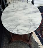 Plantentafel met marmer blad, Tuin en Terras, Tuintafels, Ophalen of Verzenden, Rechthoekig