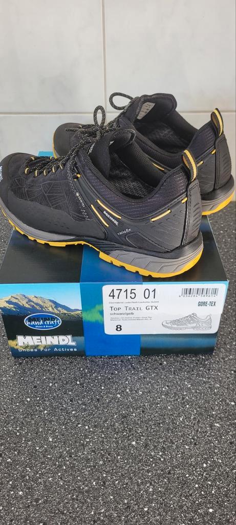 Meindl top trail gtx. Mt 42 of 8. Nieuw. Goretex waterdicht., Sport en Fitness, Bergsport en Wandelen, Schoenen, Ophalen of Verzenden