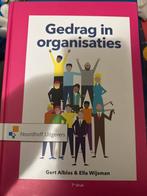 Gedrag in organisaties - Alblas & Wijsman, Ophalen of Verzenden, Zo goed als nieuw, Sociale psychologie