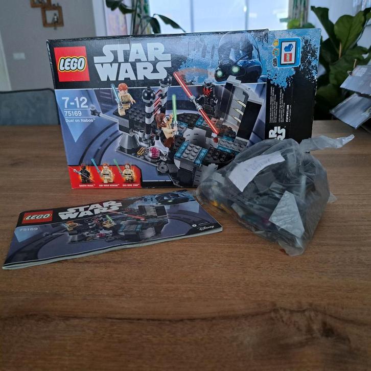 Lego Starwars 75169 Duel on Naboo, Kinderen en Baby's, Speelgoed | Duplo en Lego, Zo goed als nieuw, Lego, Complete set, Ophalen of Verzenden