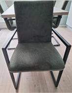 Eetkamerstoelen - 4 stuks - Leuning 64,5 cm, Huis en Inrichting, Stoelen, Ophalen, Gebruikt, Overige kleuren, Metaal