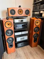B&W 803N Nautilus Cherrywood Luidsprekers 1/2, Ophalen of Verzenden, Zo goed als nieuw, Bowers & Wilkins (B&W), 120 watt of meer