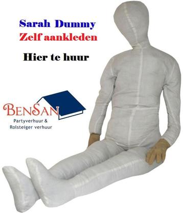 Sarah dummy pop huur feest jubileum bensan enter beschikbaar voor biedingen