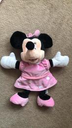 Disney Minnie mouse handpop knuffel, Mickey Mouse, Ophalen of Verzenden, Knuffel, Zo goed als nieuw
