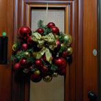 Mooie kerstkrans, Ophalen, Gebruikt