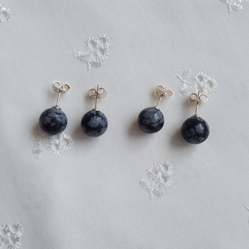 Sneeuwvlok obsediaan edelsteen oorknopjes, Sieraden, Tassen en Uiterlijk, Oorbellen, Nieuw, Knopjes of Stekers, Overige materialen