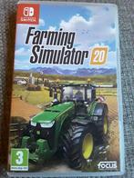 Nintendo Switch Game Farming Simulator 20, 1 speler, Ophalen of Verzenden, Zo goed als nieuw, Vanaf 3 jaar