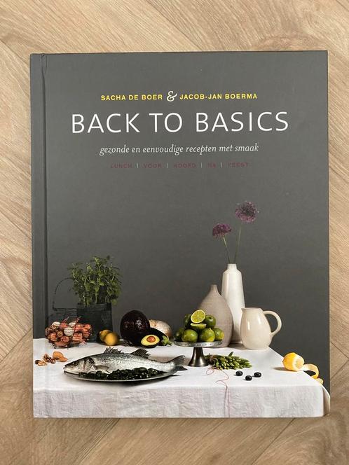 Sacha de Boer - Back to basics - Nieuw, Boeken, Kookboeken, Zo goed als nieuw, Ophalen of Verzenden