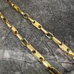 Prachtige 14kt gouden monte carlo ketting, Sieraden, Tassen en Uiterlijk, Kettingen, Ophalen of Verzenden, Nieuw, Goud