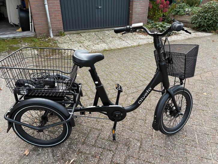 QiVelo swing compact Elektrische fiets, Fietsen en Brommers, Fietsen | Driewielfietsen, Zo goed als nieuw, Ophalen