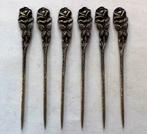 Cocktailprikkers -zilver- Hildesheimer Rose 800 CW (7669) 2, Antiek en Kunst, Antiek | Bestek, Ophalen