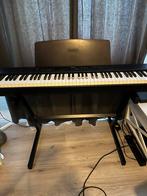 Stage Piano Yamaha P80 met toebehoren, Muziek en Instrumenten, Piano's, Ophalen, Gebruikt, Zwart, Digitaal