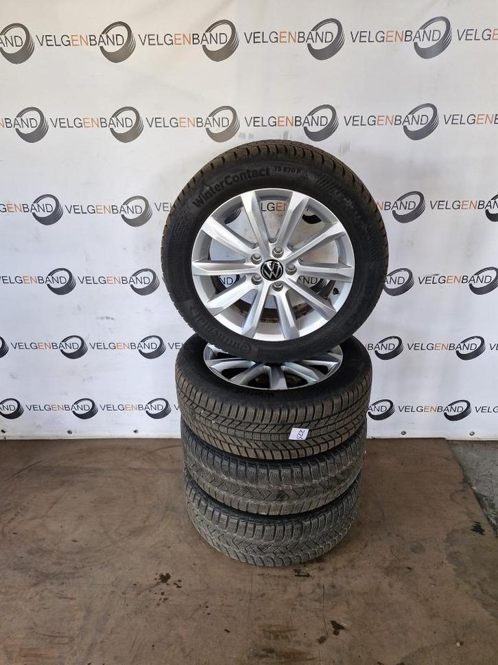 Winterset Volkswagen T Roc Passat 215 55 17 5x112 57,1 VAG, Auto-onderdelen, Banden en Velgen, Banden en Velgen, Winterbanden