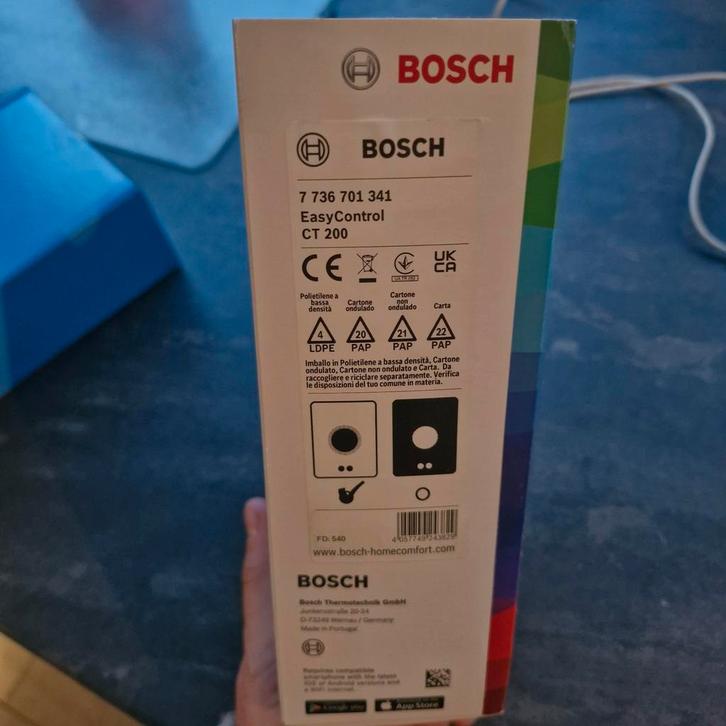 Bosch EasyControl CT200 Thermostaat - Nieuw!, Doe-het-zelf en Verbouw, Thermostaten, Nieuw, Slimme thermostaat, Ophalen of Verzenden