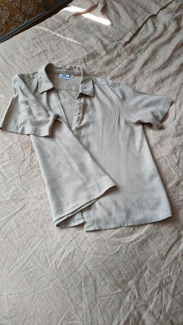 Linnen Blouse korte mouw maat M van WE  beschikbaar voor biedingen