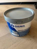 Sigma superlatex 10L groen Farrow & Ball approx 81, Doe-het-zelf en Verbouw, Groen, Verf, 5 tot 10 liter, Zo goed als nieuw