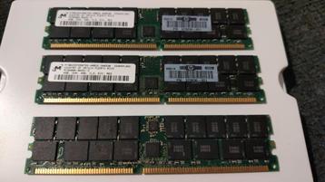 6GB DDR 400, CL3, ECC  beschikbaar voor biedingen