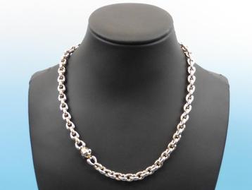 Gouden bi-color collier                                   G3 beschikbaar voor biedingen