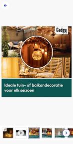 Gadgy Solar Lantaarns Craquelé Glas - Set van 2, Zonne-energie, Licht-donker-sensor, Minder dan 50 watt, Overige typen