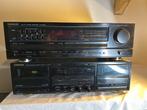 Kenwood Stereo Set - Receiver & Cassettedeck, Audio, Tv en Foto, Stereo-sets, Ophalen of Verzenden, Gebruikt, Cassettedeck, Losse componenten