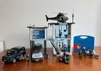 Playmobil Politiebureau, Politieauto’s, Helicopter en meer.., Ophalen of Verzenden, Zo goed als nieuw