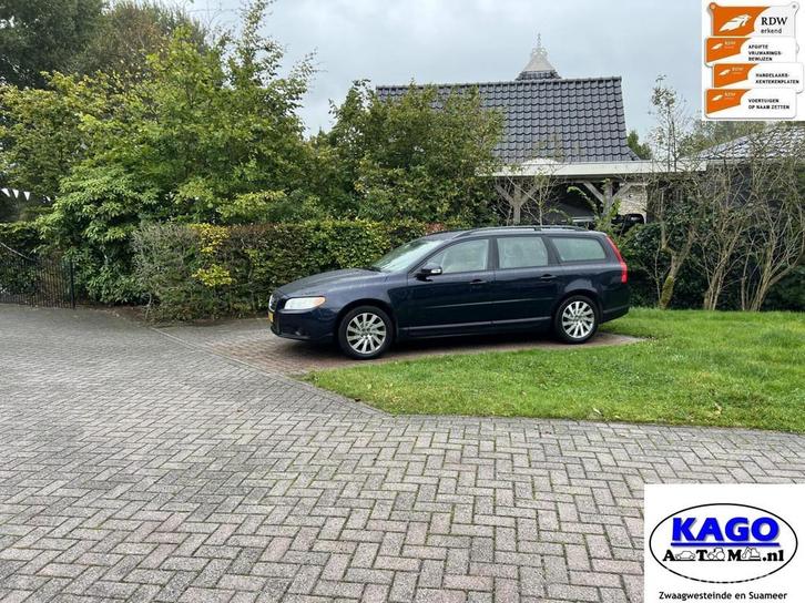 Volvo V70 2.5FT Momentum LPG/G3 bj 2009, Auto's, Volvo, Bedrijf, Te koop, V70, ABS, Airbags, Airconditioning, Alarm, Bluetooth