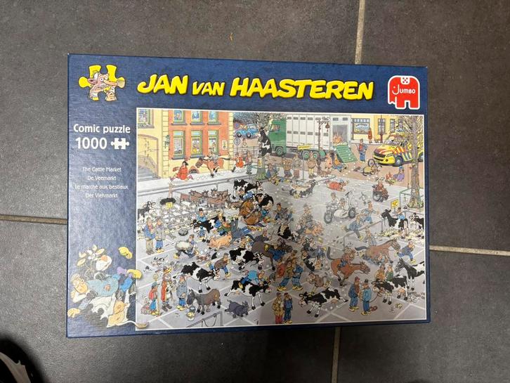 Meerdere Jan van Haasteren puzzels - 1000 stukjes, Hobby en Vrije tijd, Denksport en Puzzels, Zo goed als nieuw, 500 t/m 1500 stukjes