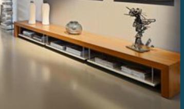 Wandmeubel/Tv meubel Kersenhout/Beige beschikbaar voor biedingen