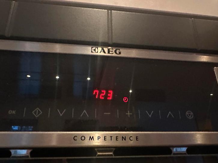 AEG Inbouw Stoomoven - Competence, Witgoed en Apparatuur, Ovens, Gebruikt, Inbouw, Oven met grill, 45 tot 60 cm, Hete lucht, Ophalen