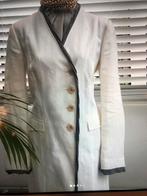 Als Nieuw Josephine & Co blazer wit linnen 44 46 xxxl, Josephine &Co, Verzenden, Wit, Maat 46/48 (XL) of groter
