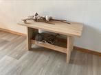 Mooi nieuw gemaakt EIKENHOUTEN bankje, Huis en Inrichting, 50 tot 100 cm, Ambachtelijk, Eikenhout, Nieuw