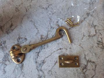 Vintage grote sluiting, kajuithaak wc/badkamer deur slot beschikbaar voor biedingen