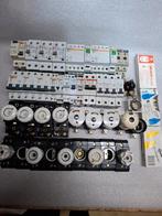 Meterkast, Groepenkast Onderdelen, o.a. Automaten, Doe-het-zelf en Verbouw, Elektra en Kabels, Ophalen of Verzenden, Zo goed als nieuw