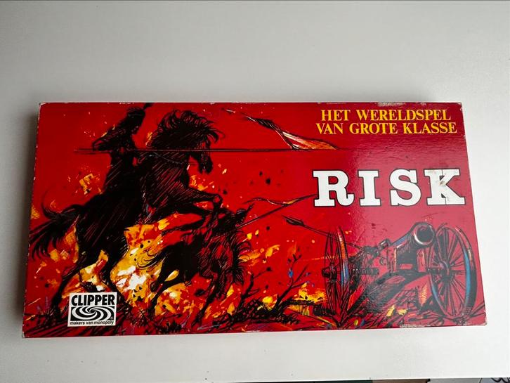 Risk, Hobby en Vrije tijd, Gezelschapsspellen | Bordspellen, Gebruikt, Ophalen of Verzenden