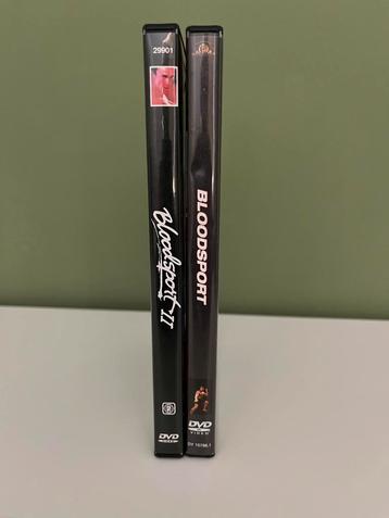 Bloodsport 1 & 2 - Actie DVD's beschikbaar voor biedingen