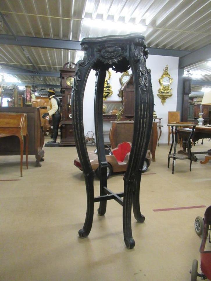 Oer 11142 vintage hoge pied des stal, voetstuk, sokkel, Antiek en Kunst, Antiek | Overige Antiek, Ophalen