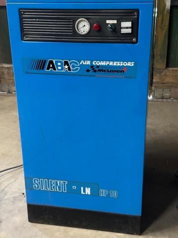compressor Abac 10 pk gedempt beschikbaar voor biedingen