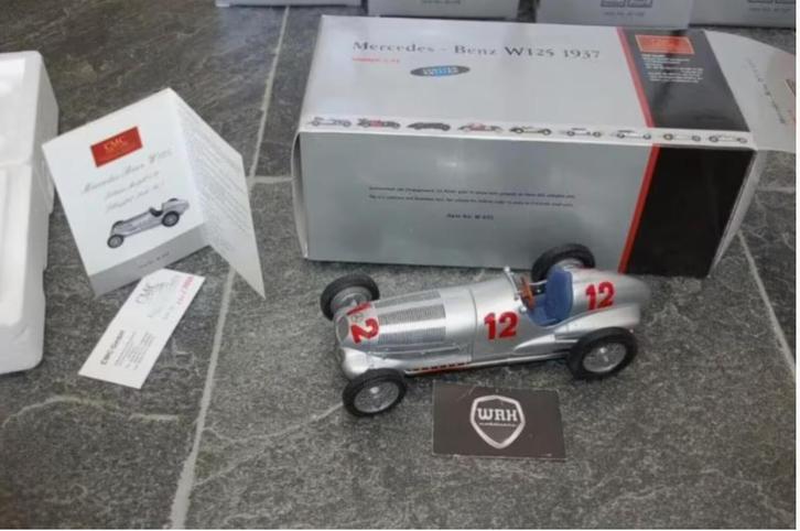 1:18 MERCEDES W125 #12 Silberpfeil CMC M-052 in doos WRH, Hobby en Vrije tijd, Modelauto's | 1:18, Zo goed als nieuw, Auto, Overige merken