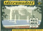 Bouwplaat Micromodels White House, Hobby en Vrije tijd, Ophalen of Verzenden, Nieuw, 1:50 of kleiner, Diorama