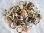 sieraden ringen vintage, Verzenden, Overige materialen, Ring, Verguld