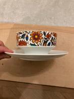 Schuman Arzberg soepkom vintage servies kleurrijk bloemen, Ophalen of Verzenden, Zo goed als nieuw, Kom(men), Overige stijlen