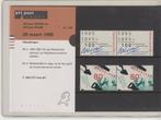 Postzegelmapje 100 jaar NIVRA en 100 jaar NVOB, Postzegels en Munten, Postzegels | Nederland, Verzenden, Postfris