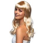 Pruik lang haar blond----Gratis Verzending., Verzenden, Nieuw, Feestartikel, Carnaval