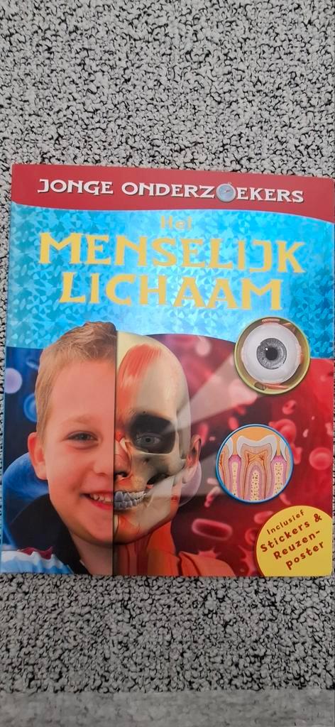 Het menselijk lichaam, Boeken, Kinderboeken | Jeugd | onder 10 jaar, Zo goed als nieuw, Non-fictie, Ophalen of Verzenden
